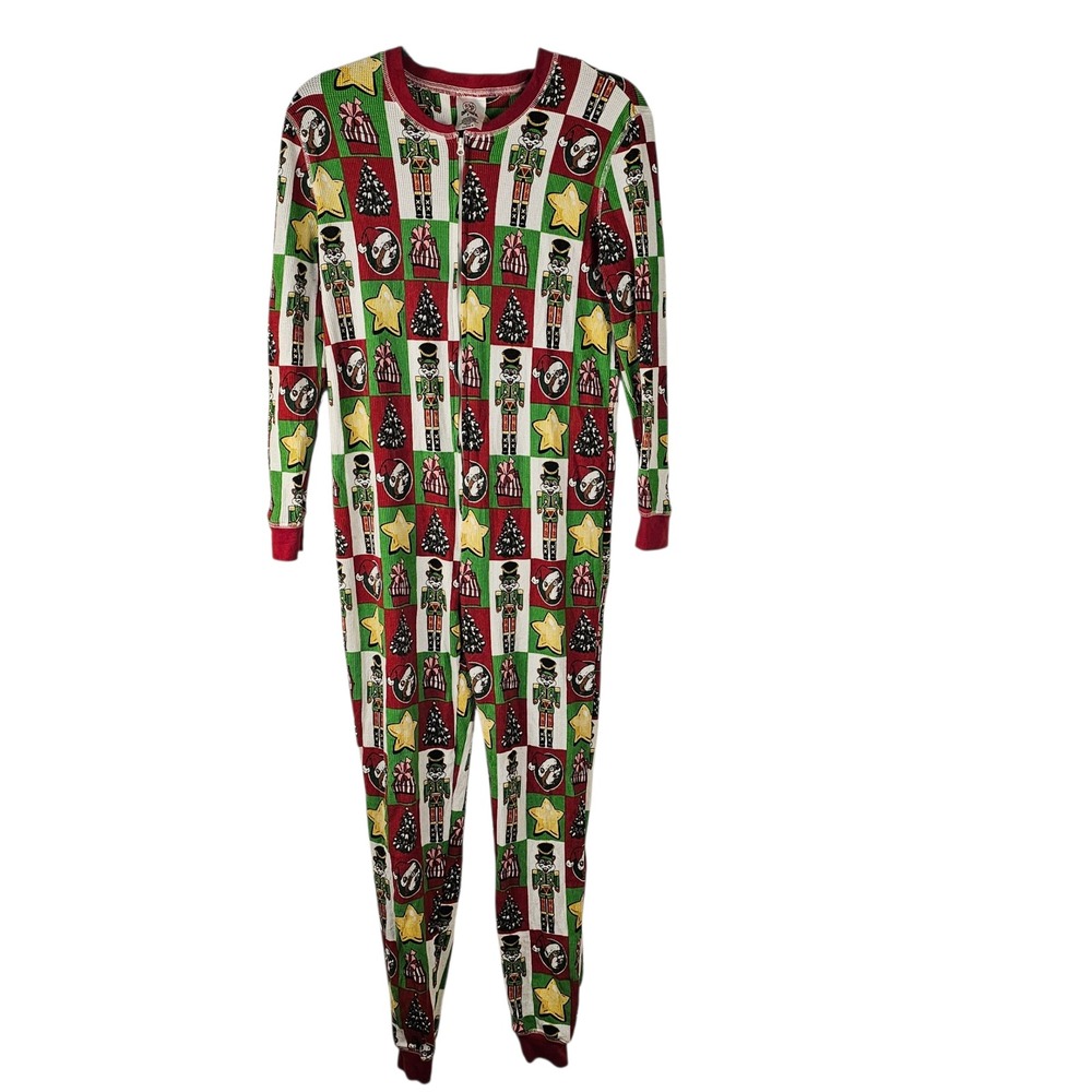 Buc-ees Mens‎ Womens Unisex Adult Thermal Christmas Pajamas Small